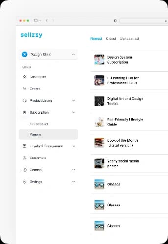 Manage subscriptions